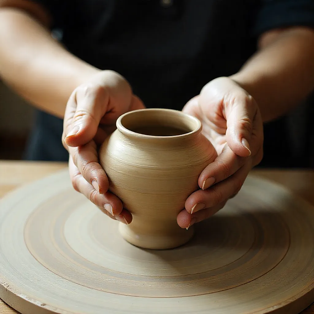 Keramikugn och bränningsprocess