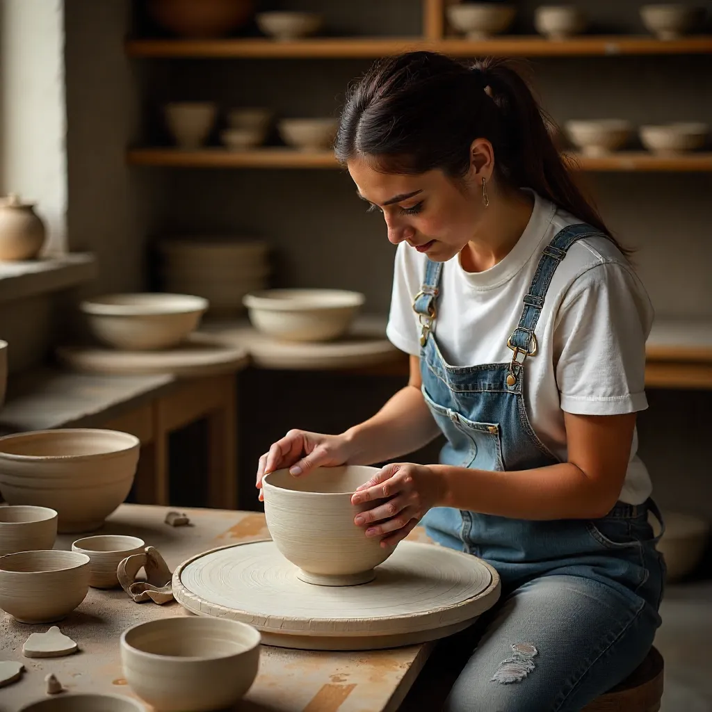 Färdiga keramikprodukter